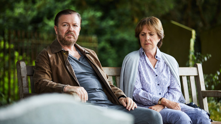 Ricky Gervais i Penelope Wilton
