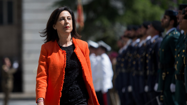 La ministra de Defensa Margarita Robles, del PSOE| EL TEMPS