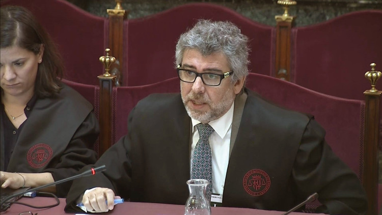Jordi Pina interroga al Tribunal Suprem. Efe