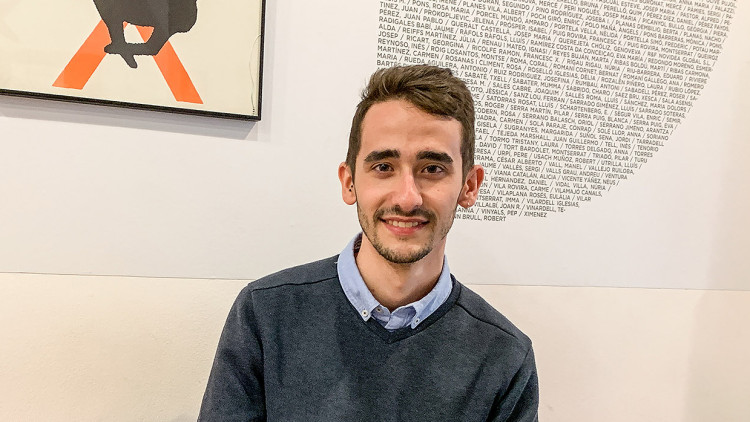 Xavier Mas Craviotto presenta "La mort lenta", premi Documenta 2018. Esteve Plantada