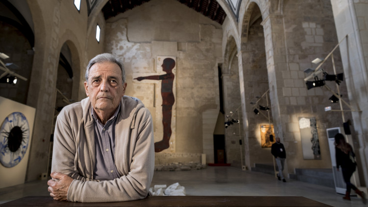 Artur Heras, en Sant Domènec.. Miguel Lorenzo