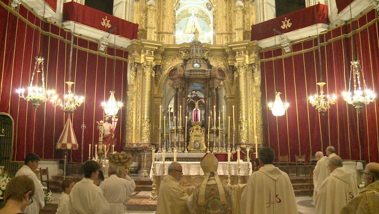 Missa a la basílica de Santa Maria d'Elx| Diòcesi Oriola