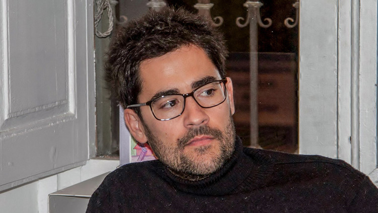 Damià Bardera, autor d''Un circ al pati de casa'. Damià Bardera