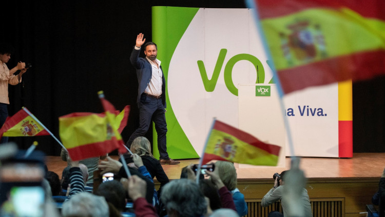 Santiago Abascal, líder de Vox. Der Spiegel