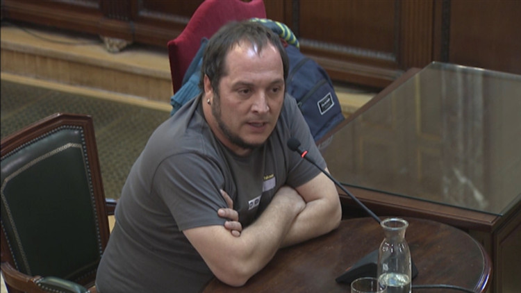 David Fernàndez declara al Suprem. Efe
