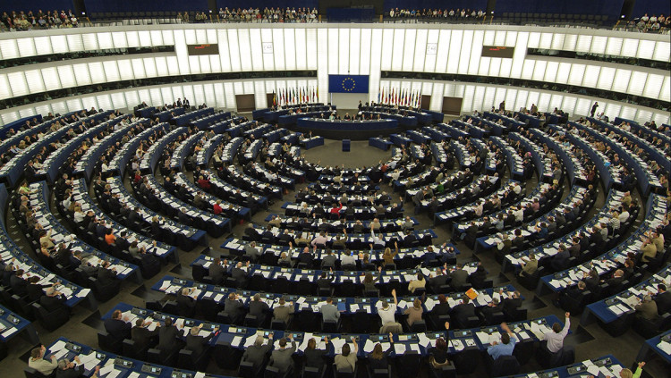 Panoràmica del Parlament Europeu