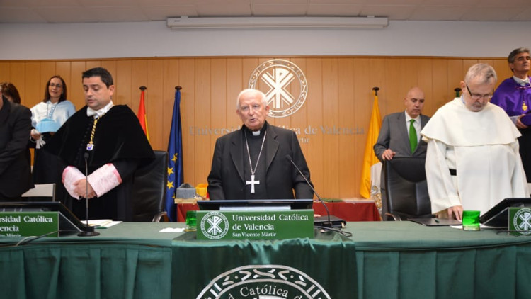 L'arquebisbe ultraconservador i Gran Canciller de la Universitat Catòlica de València Antonio Cañizares| UCV