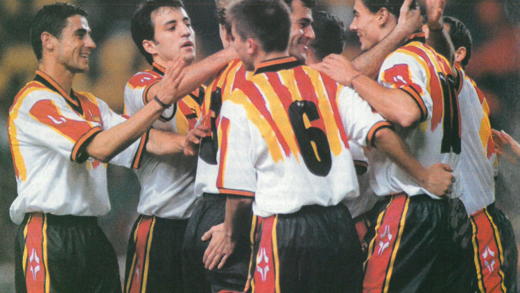 Selecció catalana de futbol. Arxiu El Temps