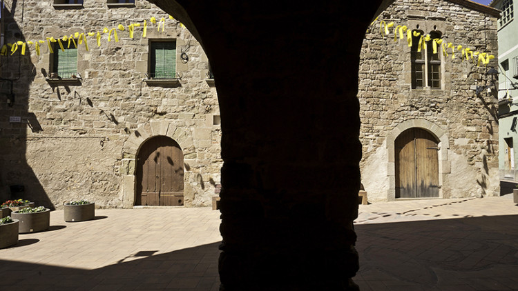 Plaça Major (Prats de Rei). Eliseu T. Climent