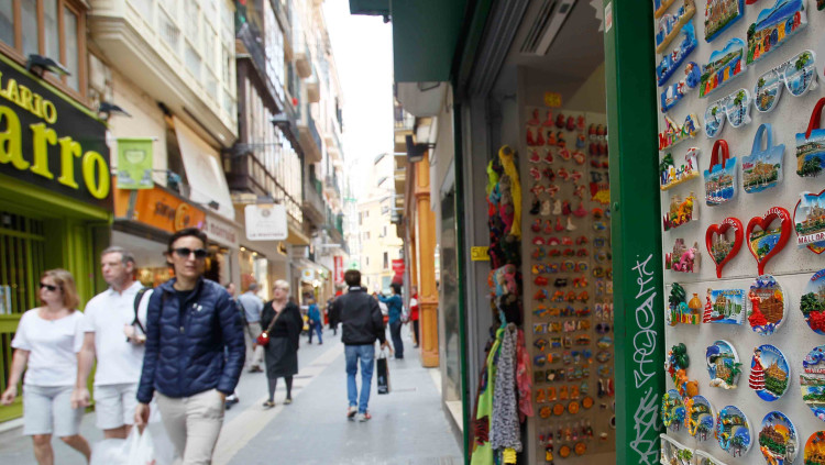 Imatge d'un carrer de Palma