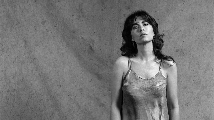 Imatge del concert de Maria del Mar Bonet a la plaça del Rei, 1986. Toni Catany