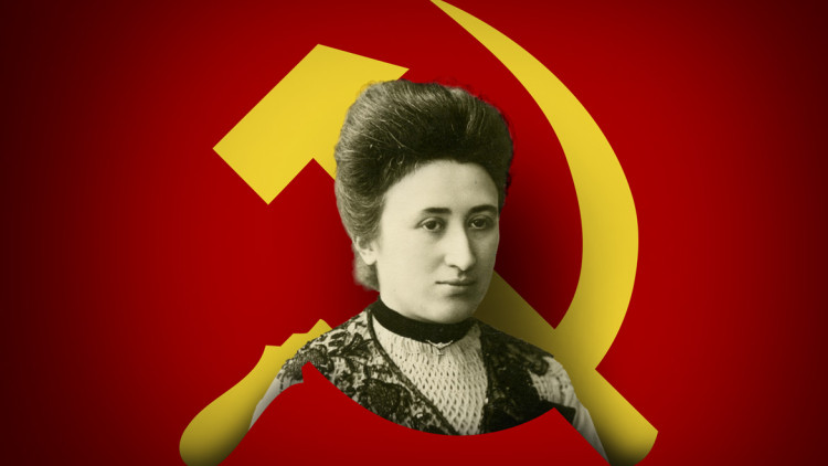 Rosa Luxemburg. Muntatge d\'Antoni Payà