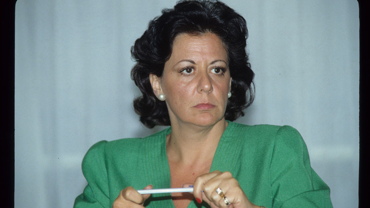 Rita Barberà el 1991. Rafa Gil