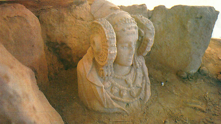 Imatge de la Dama d'Elx. Arxiu El Temps