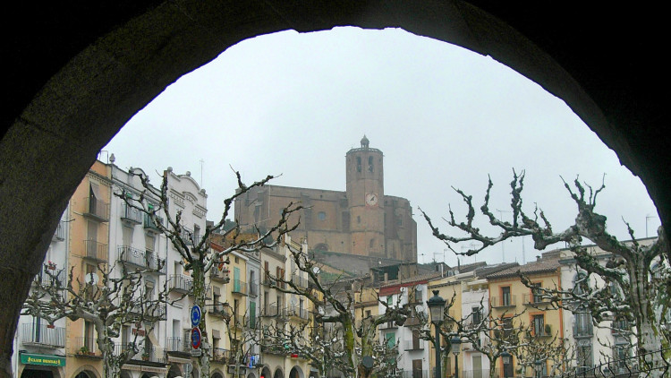 Església de Balaguer, a la comarca de la Noguera, una de les poques on ERC governarà amb majoria absoluta al Consell Comarcal