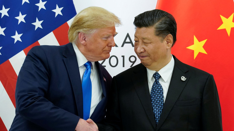 Trump i Xi Jinping. Efe