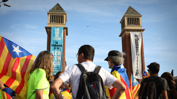 Imatge de la Diada de 2019. Jordi Play