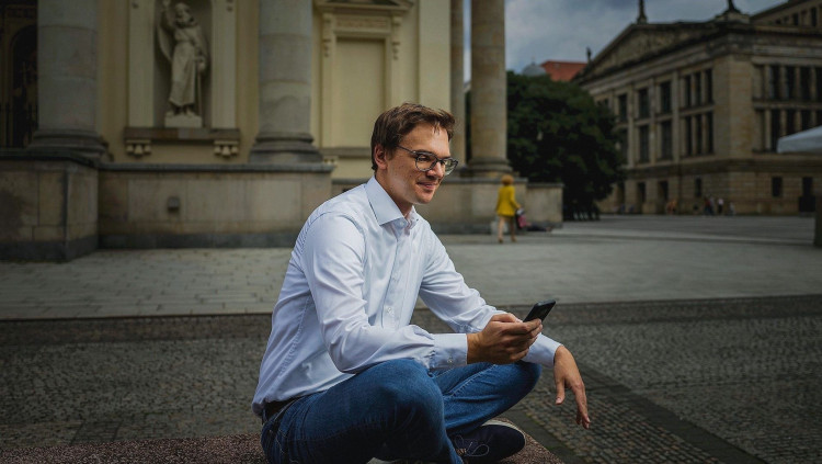 Lennart Schirmer, màxim responsable de Tinder a Europa. Der Spiegel