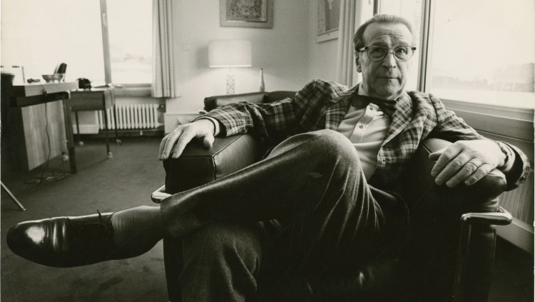 Georges Simenon, un dels grans autors referencials del gènere negre i policíac.
