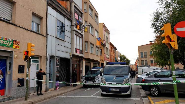 Operació policial a Sabadell. Europa Press