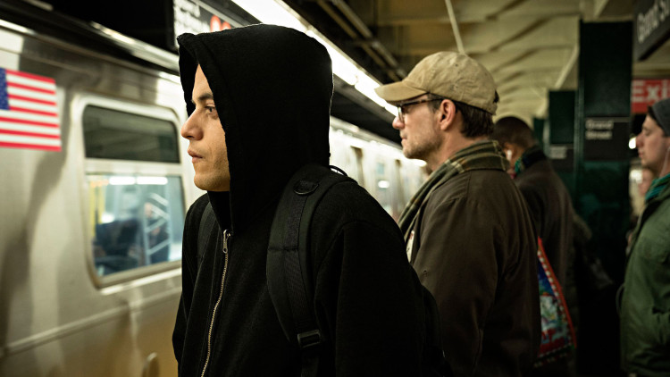 Rami Malek i Christian Slater