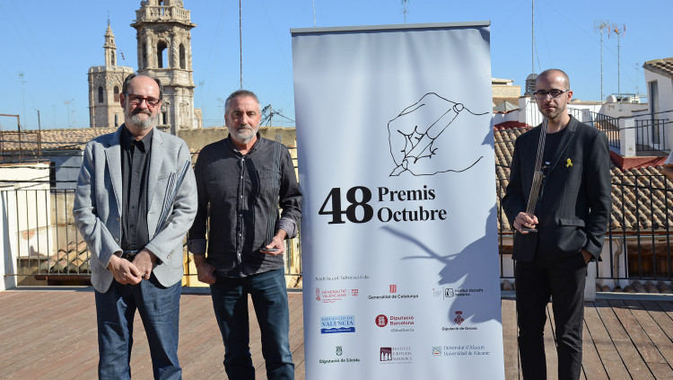 Guanyadors dels Premis Octubre en la seua 48 edició.. Prats i Camps
