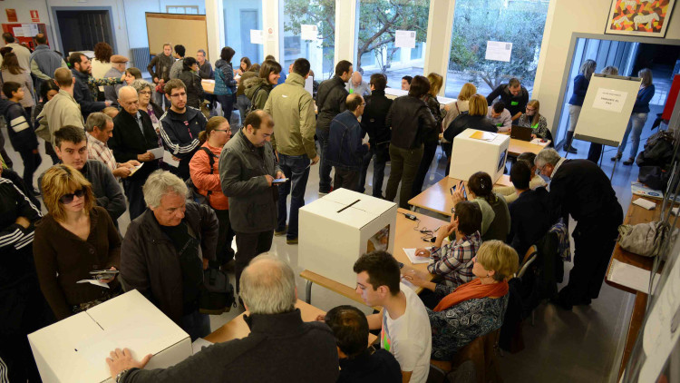 Consulta del 9-N de 2014 a Amposta. Prats i Camps