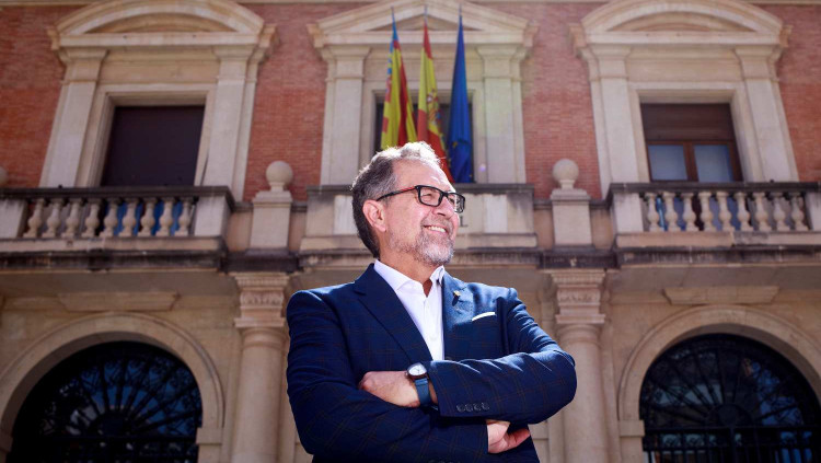 Josep Martí, president de la Diputació de Castelló.. Carme Ripollés