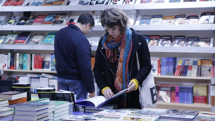 Imatge d'una edició precedent. Plaça del Llibre