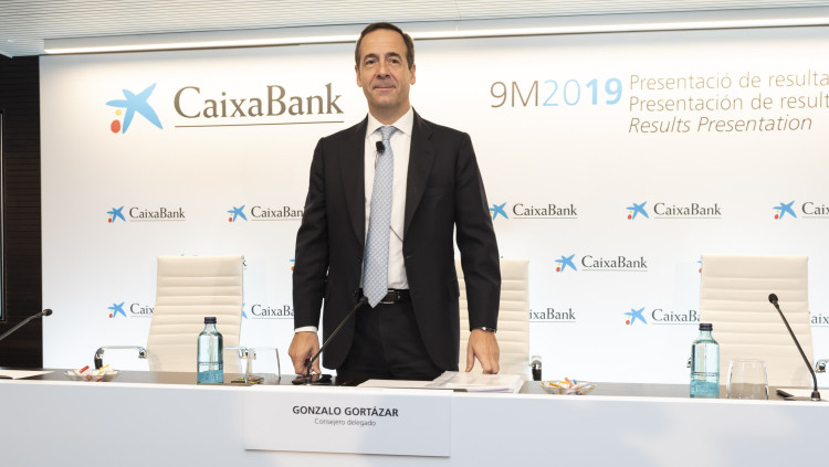 Gonzalo Cortázar, conseller delegat de l'entitat financera. CaixaBank
