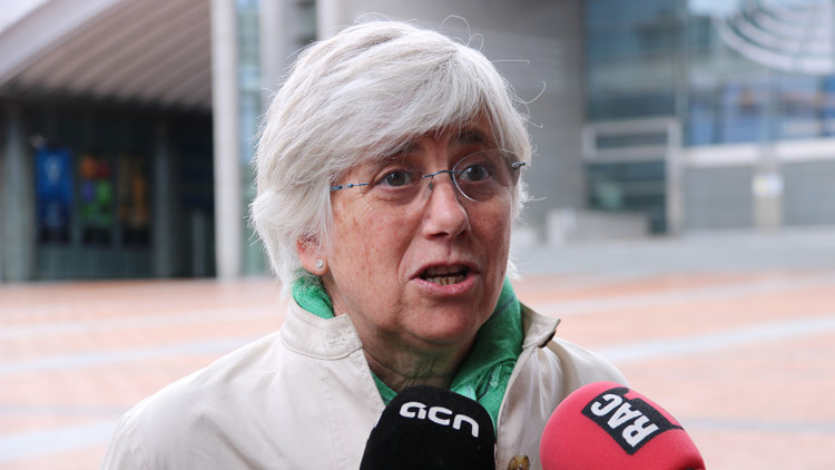 Clara Ponsatí. Agència Catalana de Notícies