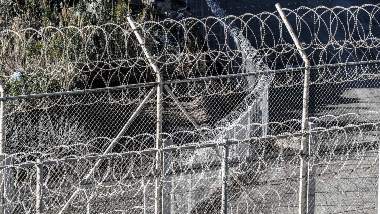 El sistema de concertines, que va començar a instal·lar-se a Ceuta i Melilla, ha acabat implantant-se a molts altres països.. Europa Press