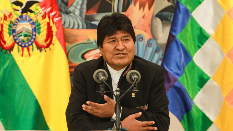 El president a l'exili, el socialista indígena Evo Morales| Europa Press