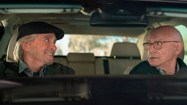 Michael Douglas i Alan Arkin