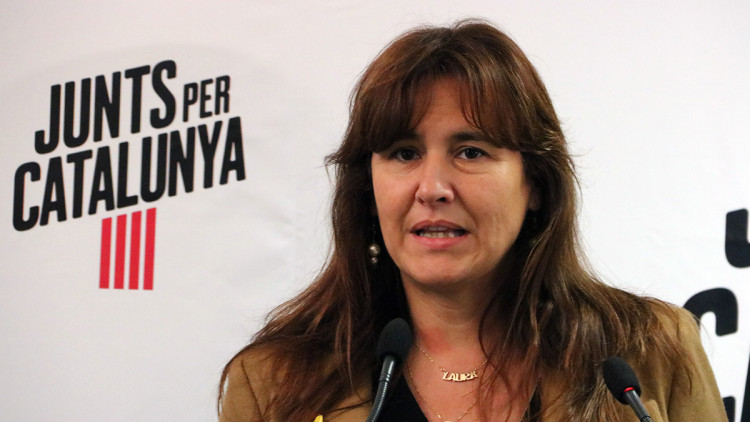 Laura Borràs, líder de Junts per Catalunya al Congrés. Agència Catalana de Notícies