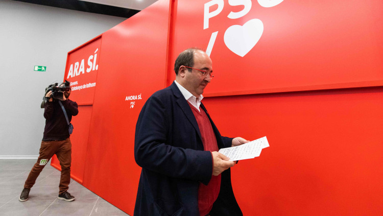 El líder del PSC, Miquel Iceta| Europa Press