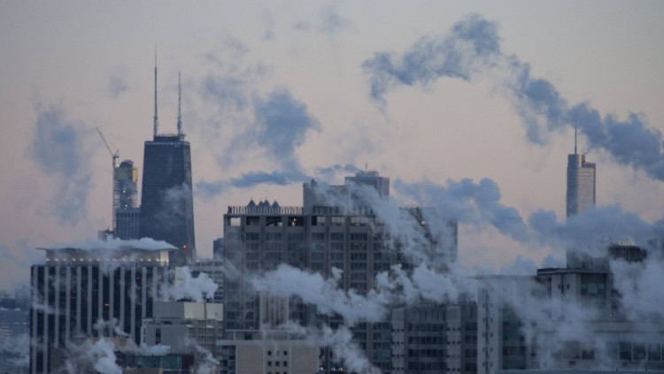 Vista de la contaminació a la ciutat nord-americana de Chicago| Europa Press
