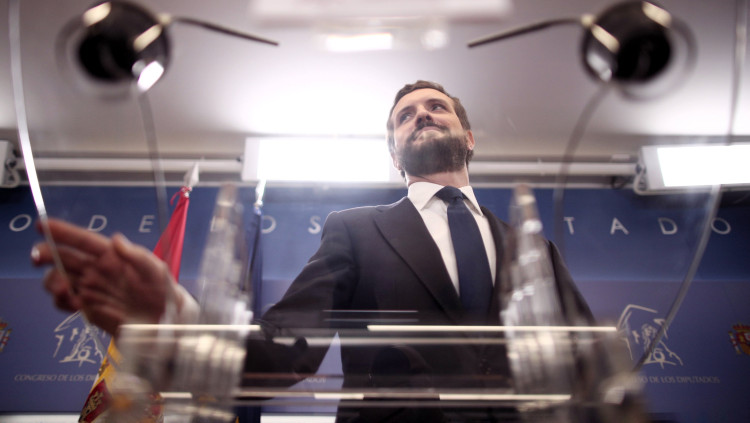 Pablo Casado, líder del PP| Europa Press