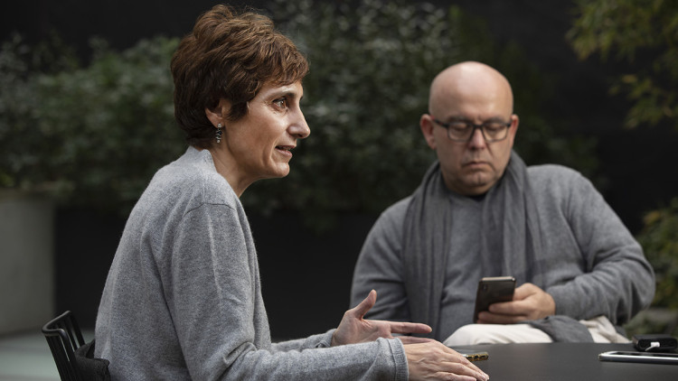 Isabel Elbal i Gonzalo Boye. Jordi Play