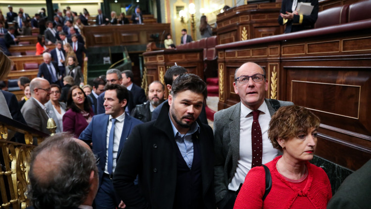 Gabriel Rufián, diputat d'Esquerra Republicana. Europa Press