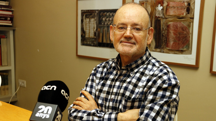 Lluís-Anton Baulenas. Agència Catalana de Notícies