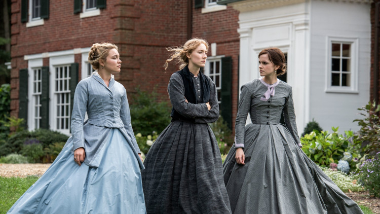 Florence Pugh, Saoirse Ronan i Emma Watson