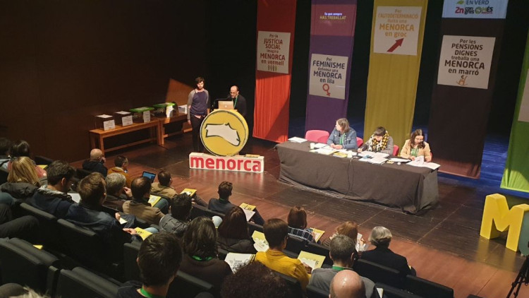 Imatge del Congrés de Més per Menorca del passat mes de febrer