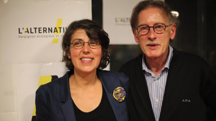 Caroline Forgues, candidata de l'Alternativa! a l'alcaldia de Perpinyà. ARXIU ALTERNATIVE!
