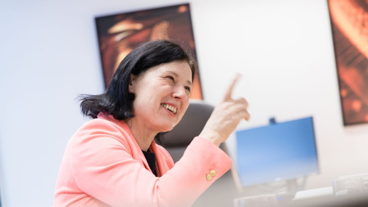 Věra Jourová, vicepresidenta de la Comissió Europea. Der Spiegel