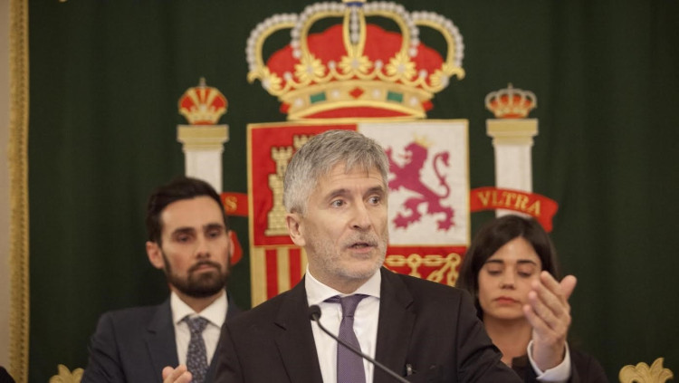 El ministre d'Interior, Fernando Grande-Marlaska|Europa Press