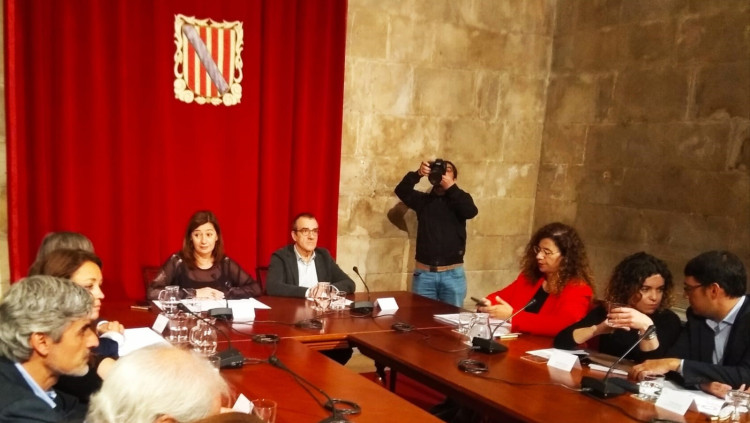 Reunió del Govern Balear per afrontar el coronavirus. Europa Press
