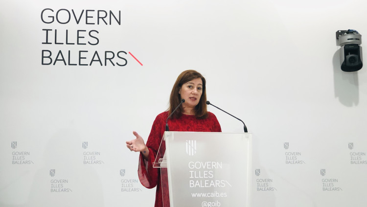 Francina Armengol. Europa Press