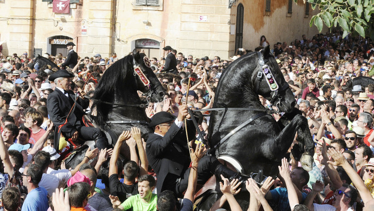 Festes de Sant Joan, a Ciutadella de Menorca. Europa Press