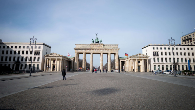 Berlín, desert pel coronavirus. Europa Press